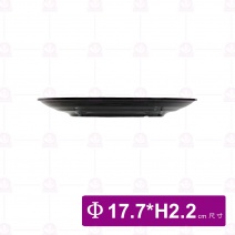 【台灣美耐】WH3020圓盤金采 17.7x2.2cm  (10入/盒)