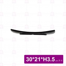 【台灣美耐】WH511長方盤金采30x21x3.5cm (10入/盒)