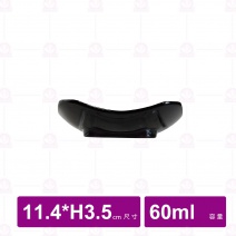 【台灣美耐】WH5004 四方造型碟 金采  (10入/盒)