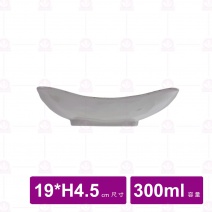 【台灣美耐】S53108釉燒四方碗19x19x4.5cm(12入/盒)