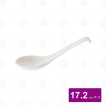 【台灣美耐】KW11B後勾湯匙(亮面)白17.2cm(60入/盒)