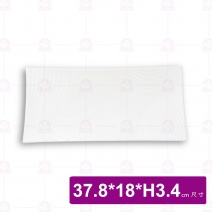 【台灣美耐】5415 比安卡長方盤白 (接單生產)