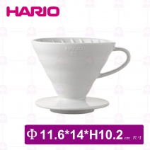 【日本HARIO】V60陶瓷濾杯(1~4杯用)