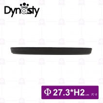 【台灣美耐】圓盤-經典系列 Φ27.3xH2cm(12入/盒)