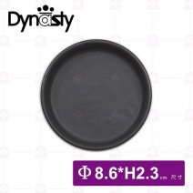 【台灣美耐】圓碟-經典系列Φ8.6xH2.3cm(24入/盒)