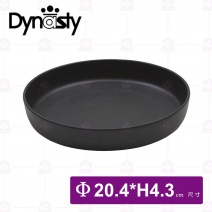 【台灣美耐】圓深盤-經典系列 Φ20.4xH4.3cm(12入/盒)