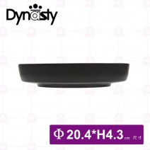 【台灣美耐】圓深盤-經典系列 Φ20.4xH4.3cm(12入/盒)
