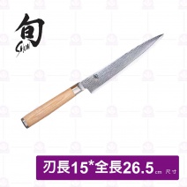 【日本旬 Shun】 DM-0701W牛肉刀-白柄