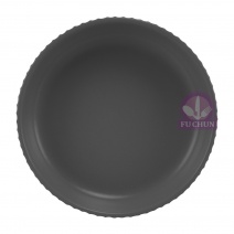 條絨矮碗 6.5吋-黑灰 Φ16.3xH3.5cm  (5入/盒)