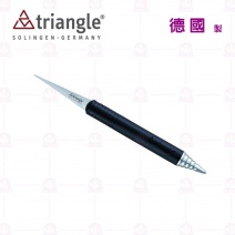三角牌-雙頭果雕筆(黑柄) 筆+刀
