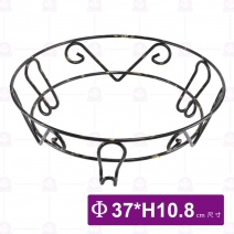 皇家圓型陳列架(古銅)-Φ37xH10.8cm