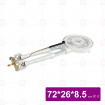 12B中壓雙管快速爐 附管及調節器 72x26xH8cm