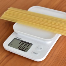 dretec｜速量型電子料理秤-白色-3kg/0.1g