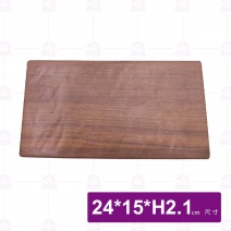 【HS】JA281 陶面石紋壽司陶板 9.5吋-梧桐(6入/盒)