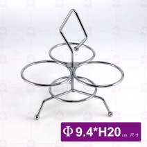 三格佐料盅組-Φ9.4(單一圈)xH20cm