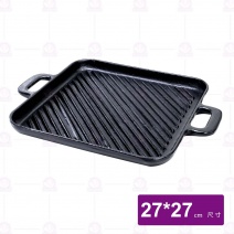 雙耳線條烤盤 AF027-L2727 27*27