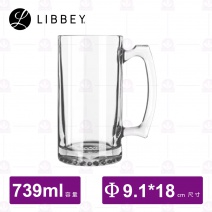 【Libbey】L5272 啤酒杯 739cc (12入/盒)