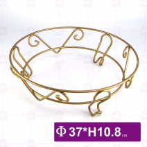 皇家陳列架(金)-Φ37xH10.8cm