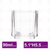 小直角杯 ( 燭台杯 )-90ml