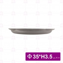 蓮花陶板(鋁合金陽極) Φ35xH3.5cm(不含蓋)