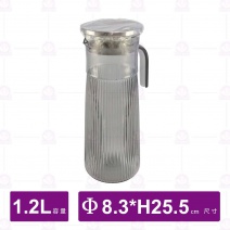 星空灰直紋PC強化壺-1.2L