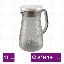 星空灰錘紋PC強化壺-1L