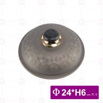 陶板蓋(陽極 24cm