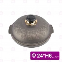 陶板蓋(陽極 24cm