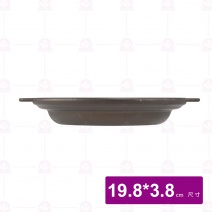 鮑魚鍋身  陽極(黑) Φ19.8xH3.8cm
