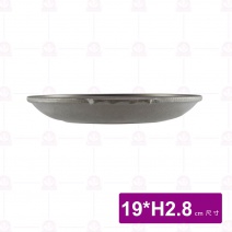 日式陶板鍋 身 (陽極 黑) 19xH2.8cm