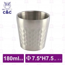 【C&C】304艾美波浪杯-180ml