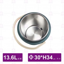 【鎰滿】YM-9903 保溫茶桶(小)(綠)-13.6L