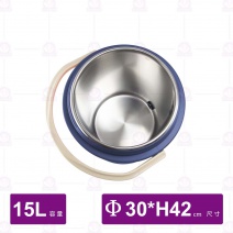 【鎰滿】YM-9905 保溫茶桶(中)(藍)-15L