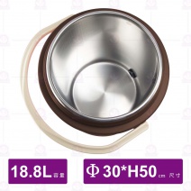 【鎰滿】YM-9907 保溫茶桶(大)(咖啡)-18.8L