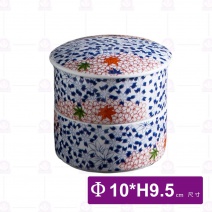 小號食格組(春櫻秋楓)-Φ10xH9.5cm