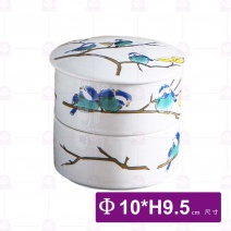 小號食格組(山雀)-Φ10xH9.5cm