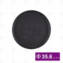 SM-1400雙面圓止滑托盤 14吋 咖