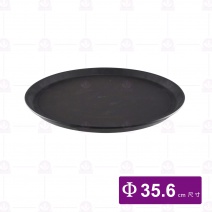 SM-1400雙面圓止滑托盤 14吋 咖