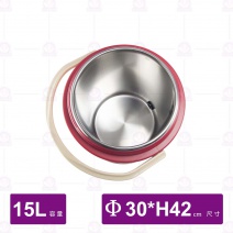 【鎰滿】YM-9905 保溫茶桶(中)(紅)-15L