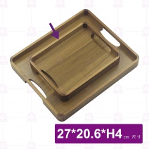 【菊川本味】相思木托盤-27x20.6xH4cm