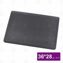 【菊川本味】自然風木盤(黑)-36x28cm