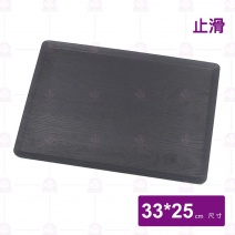 【菊川本味】自然風木盤(黑)-33x25cm