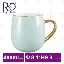 【Royal Duke】海闊天空馬克杯(水藍色)-480ml
