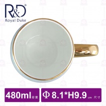 【Royal Duke】海闊天空馬克杯(水藍色)-480ml