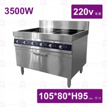 【興龍牌】立式六平爐(6爐)220v/3500w
