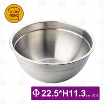 【三能】SN4960 打蛋盆(絲紋)-22cm