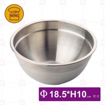 【三能】SN4969 打蛋盆(絲紋)-18cm