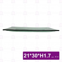 京都長皿(綠)-21x30xH1.7cm