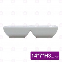 6吋二格碟-14x7xH3cm