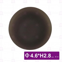 薄胎紫砂杯(棕黑)-Φ4.6xH2.8cm